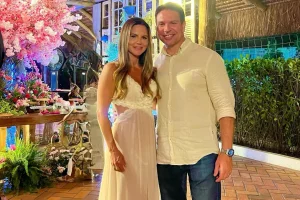 Imagem colorida de Rebeca Ramagem e Alexandre Ramagem - Metrópoles