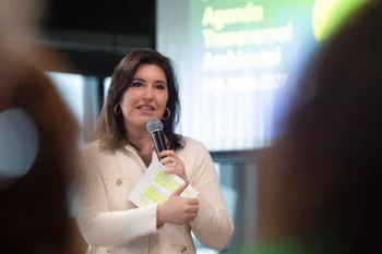 Ministras Simone Tebet lança relatório da Agenda Transversal Ambiental do Plano Plurianual 2024-2027 - Metrópoles